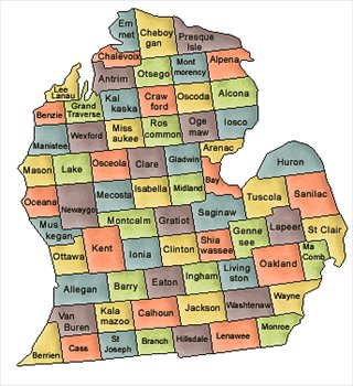 Michigan Counties