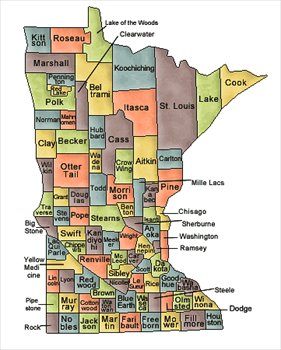 Minnesota and Counties